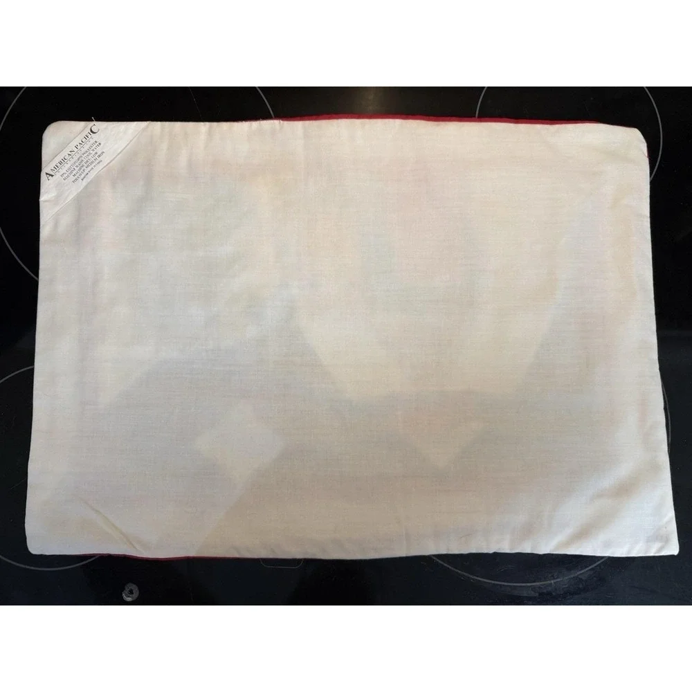 Set of 12 Vintage Quilted Christmas Placemats House Tree Stars American Pacific